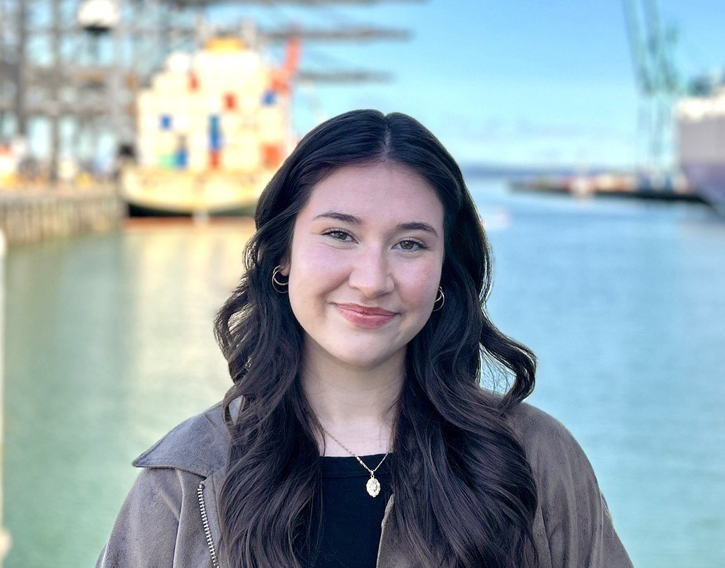 Headshot of Port of Tacoma Community Relations intern Ally Sorenson