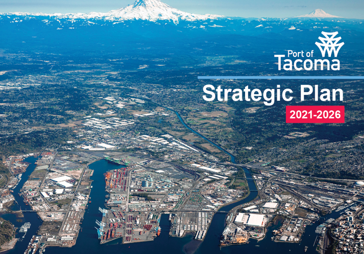 cover of port of tacoma strategic plan